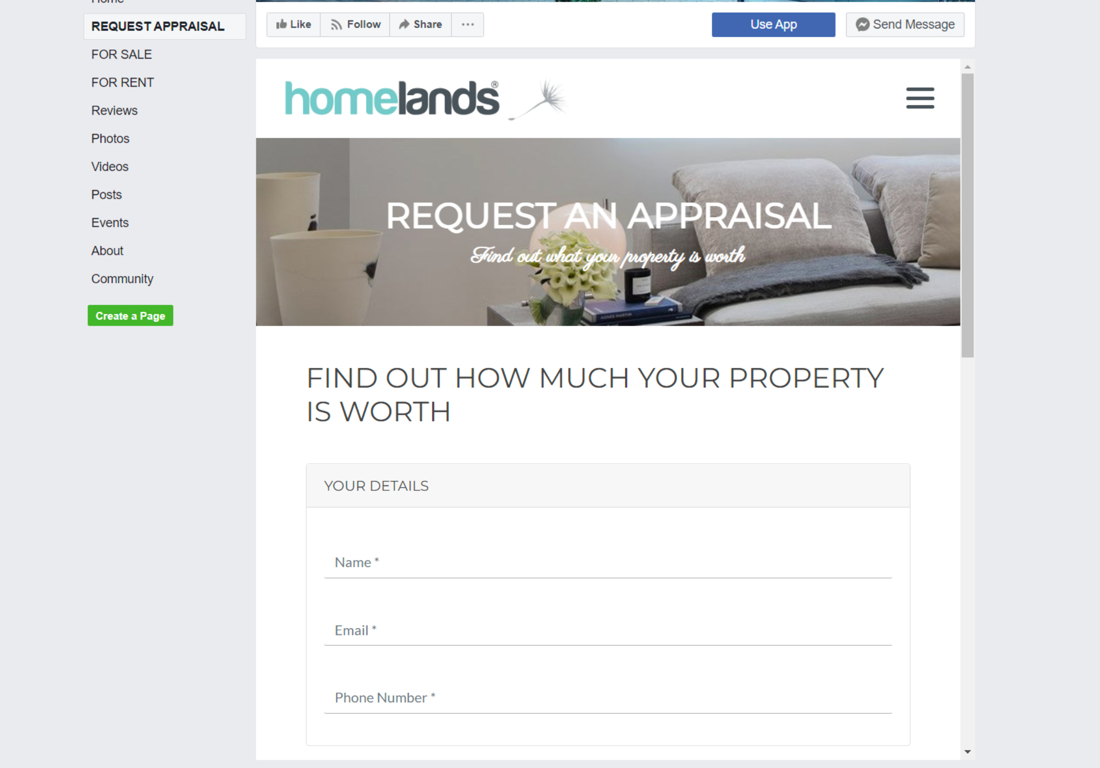 Homelands Property Sales preview