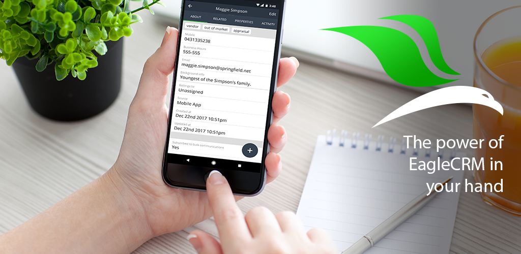 Eagle CRM Mobile app